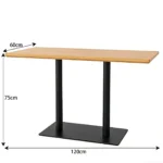restaurant table and chair set
