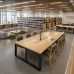 custom library furniture