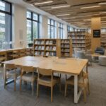 custom library furniture