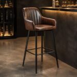 Custom leather bar stool manufacturer for hospitality and residential projects
